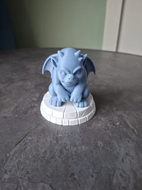 Mô hình 3D Baby Gargoyle đáng yêu trang trí kệ sách và bàn làm việc - Image 1
