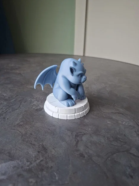 Mô hình 3D Baby Gargoyle đáng yêu trang trí kệ sách và bàn làm việc - Image 2