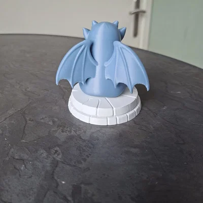 Mô hình 3D Baby Gargoyle đáng yêu trang trí kệ sách và bàn làm việc