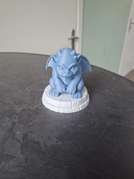 Mô hình 3D Baby Gargoyle đáng yêu trang trí kệ sách và bàn làm việc - Image 5