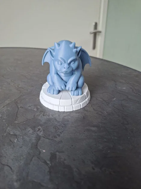 Mô hình 3D Baby Gargoyle đáng yêu trang trí kệ sách và bàn làm việc - Image 6