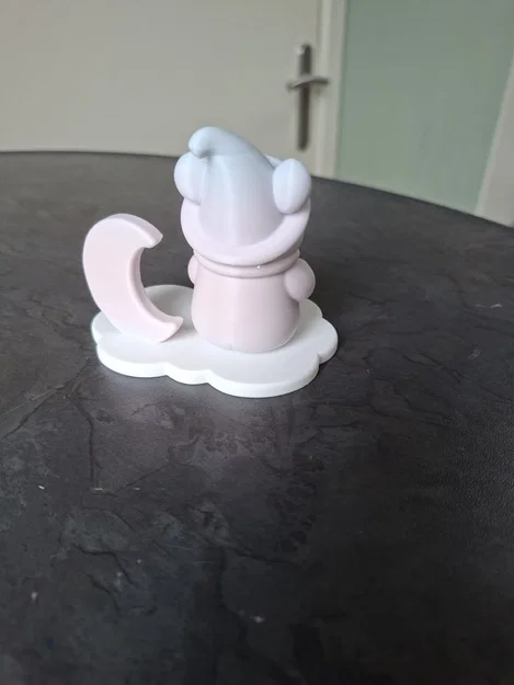 Mô hình 3D Chuột Phù Thủy (Moon Mouse Wizard) trang trí siêu đáng yêu - Image 3