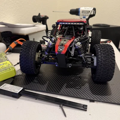 Phụ kiện loại bỏ cản trước tối ưu cho xe ZD Racing DBX-10