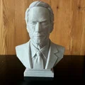 Tượng bán thân Clint (Clinton) Elias Eastwood Jr. - Thumbnail 2