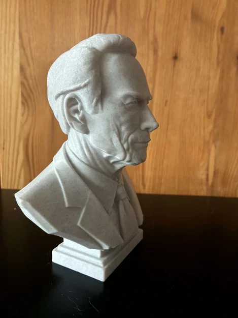 Tượng bán thân Clint (Clinton) Elias Eastwood Jr. - Image 5