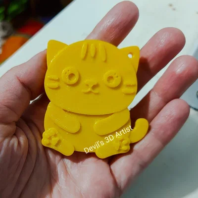 Móc khóa mèo con đáng yêu (Cute Kitty Keychain) cho người yêu mèo