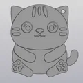 Móc khóa mèo con đáng yêu (Cute Kitty Keychain) cho người yêu mèo - Thumbnail 2