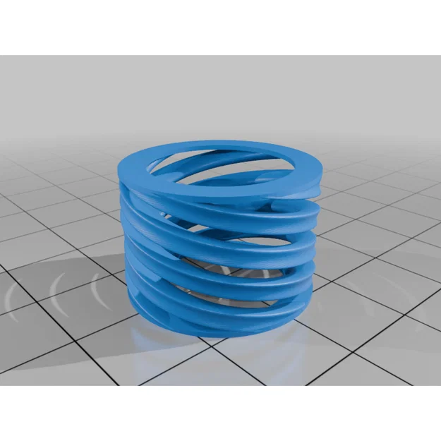OpenSCAD - Thí nghiệm với ốc vít và lò xo (có thể tùy chỉnh) - Image 3