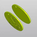 Móc khóa đồng xu mèo Catcoin đáng yêu - Tự in 3D tại nhà - Thumbnail 5
