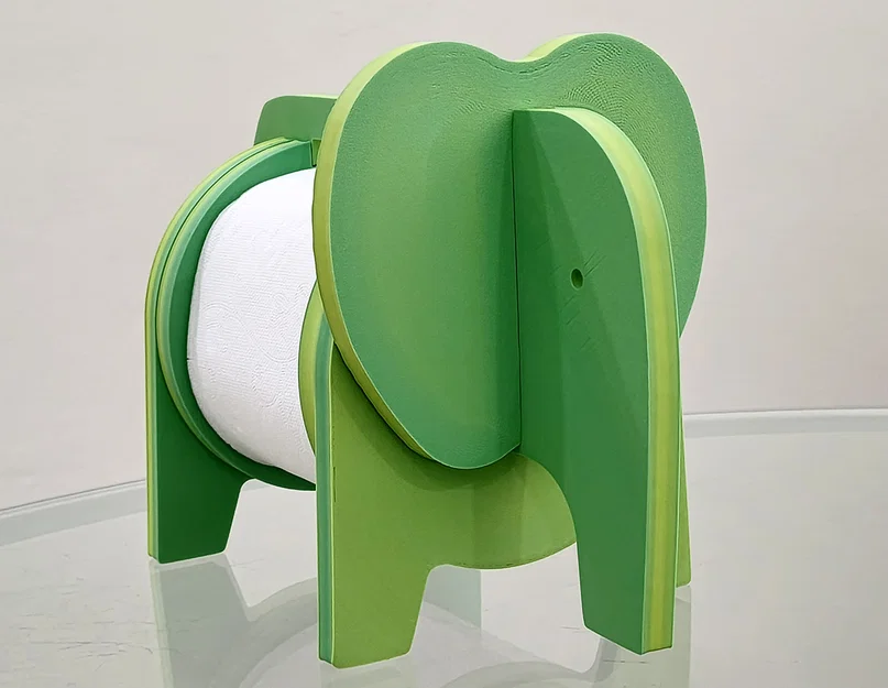 Giá đỡ giấy vệ sinh hình chú voi - Image 3