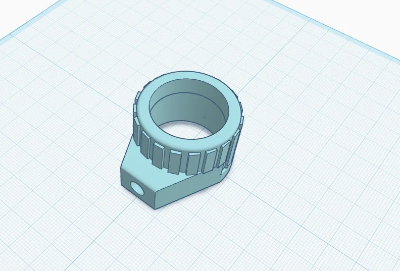 Phụ kiện kẹp giữ ô dù (Držák na deštník) in 3D chắc chắn - Image 2