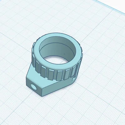 Phụ kiện kẹp giữ ô dù (Držák na deštník) in 3D chắc chắn