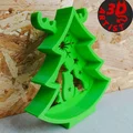Mô hình cây thông Noel trang trí hình thú cưng in 3D độc đáo - Thumbnail 2