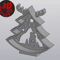 Mô hình cây thông Noel trang trí hình thú cưng in 3D độc đáo - Thumbnail 4