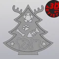 Mô hình Christmas Tree Pets - Vật trang trí Giáng sinh cho thú cưng - Thumbnail 1