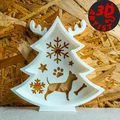 Bộ 3 mô hình Cây thông Noel chủ đề cún cưng trang trí siêu dễ thương - Thumbnail 1