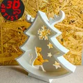 Mô hình trang trí cây thông Noel hình chú mèo dễ thương (3D Print) - Thumbnail 2