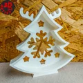 Mô hình 3D cây thông Noel kết hợp sừng hươu trang trí lễ hội - Thumbnail 1