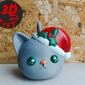 Mô hình chú mèo trang trí cây thông Noel in 3D cực đáng yêu - Thumbnail 1