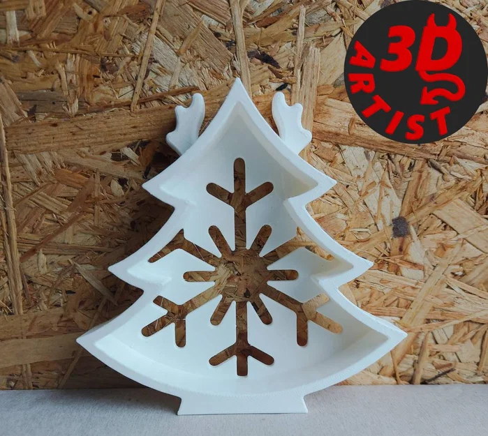 Mô hình trang trí Christmas Tree Deer độc đáo cho mùa lễ hội - Image 1
