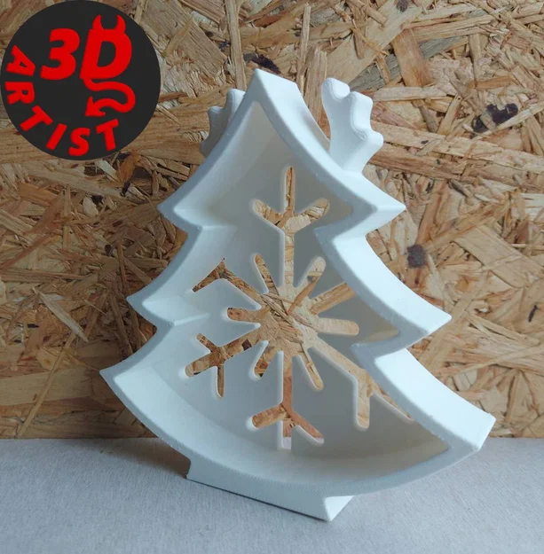Mô hình trang trí Christmas Tree Deer độc đáo cho mùa lễ hội - Image 2