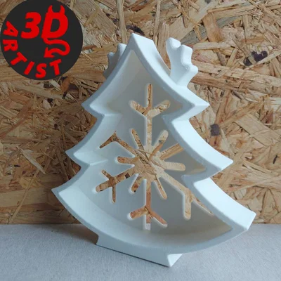 Mô hình trang trí Christmas Tree Deer độc đáo cho mùa lễ hội