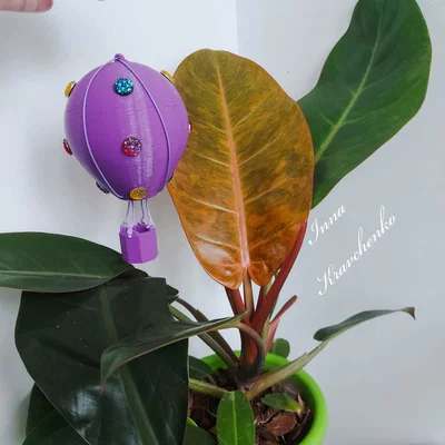 Khinh khí cầu treo tự làm (DIY Hanging Hot Air Balloon)