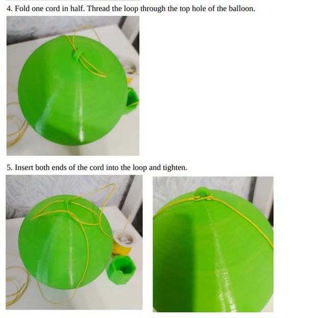 Khinh khí cầu treo tự làm (DIY Hanging Hot Air Balloon) - Image 15