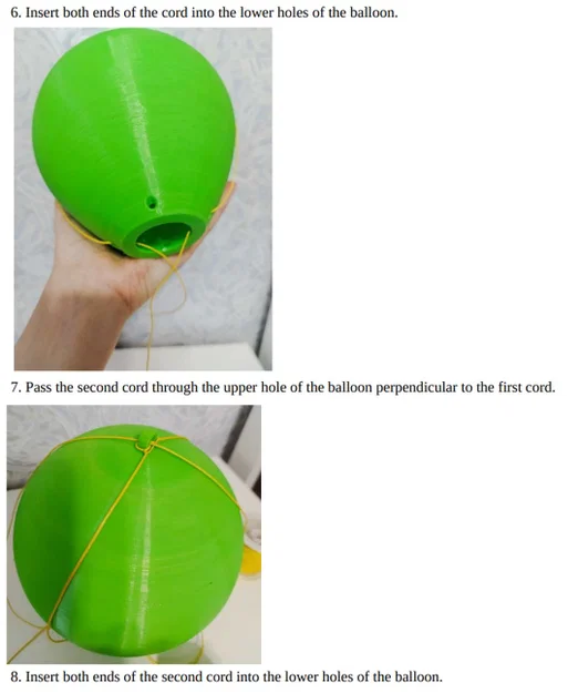 Khinh khí cầu treo tự làm (DIY Hanging Hot Air Balloon) - Image 16