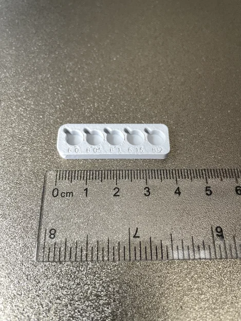 Mẫu test dung sai press fit cho nam châm 6 x 2 mm - Image 3