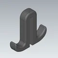 Móc Treo Khăn Nhà Tắm - Mọi Kích Thước - Cho Kính 6mm đến 1/2" (Kèm file Parametric) - Thumbnail 2
