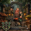 Mô hình Thợ rèn người lùn (Dwarven Blacksmith) - Thumbnail 1