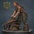 Mô hình Nữ thợ rèn (Human Female Blacksmith) - Thumbnail 2