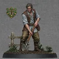 Mô hình Bác Nông Dân (Human Farmer) cho game RPG - Thumbnail 2