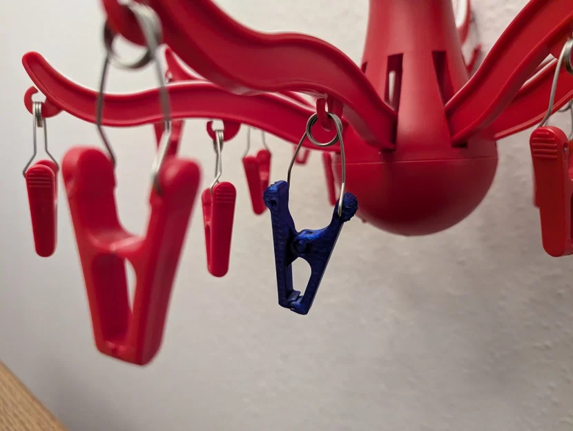 Kẹp thay thế cho giàn phơi Ikea Pressa (3D Print) - Image 2