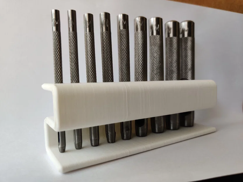 Khay Đựng Bộ Đục Lỗ 9 Chi Tiết Gọn Gàng - Thiết Kế In 3D Độc Đáo - Image 1