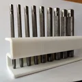 Khay Đựng Bộ Đục Lỗ 9 Chi Tiết Gọn Gàng - Thiết Kế In 3D Độc Đáo - Thumbnail 1