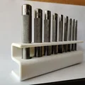 Khay Đựng Bộ Đục Lỗ 9 Chi Tiết Gọn Gàng - Thiết Kế In 3D Độc Đáo - Thumbnail 2