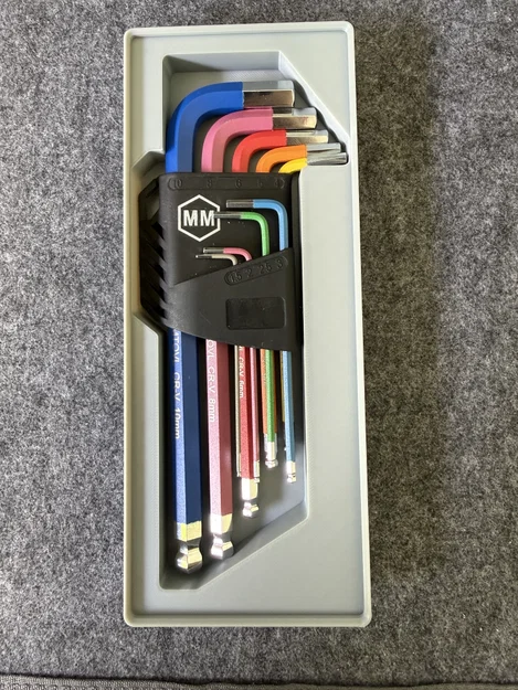 Gridfinity - Khay/Hộp đựng bộ lục giác (Allen Key Set) - Image 2