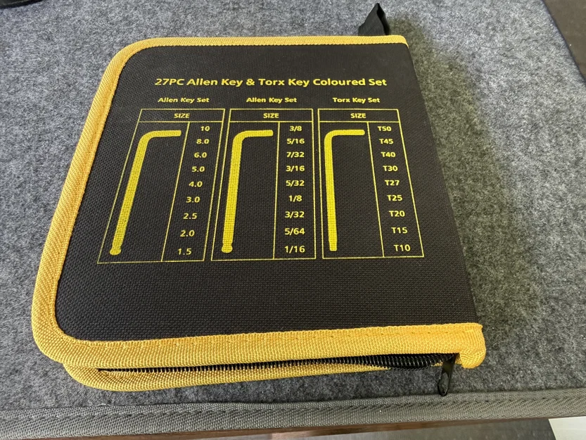 Gridfinity - Khay/Hộp đựng bộ lục giác (Allen Key Set) - Image 3