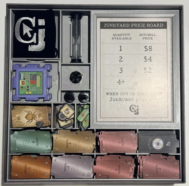 Bộ khay đựng thay thế cho board game Computer Junkyard - Image 1