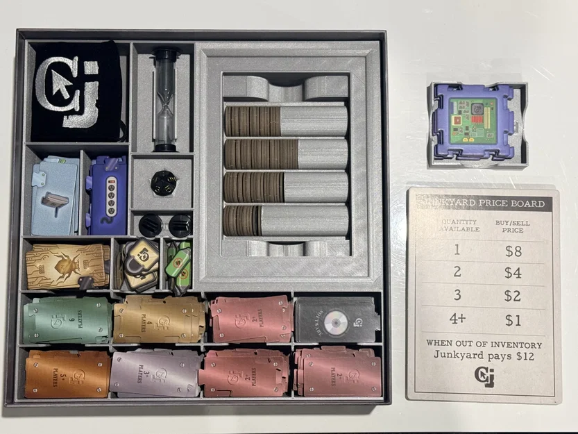 Bộ khay đựng thay thế cho board game Computer Junkyard - Image 2