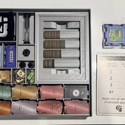 Bộ khay đựng thay thế cho board game Computer Junkyard