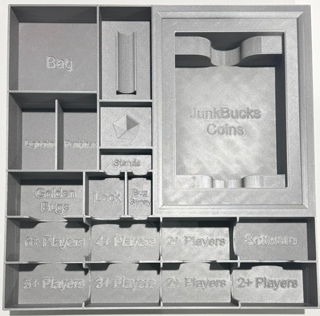 Bộ khay đựng thay thế cho board game Computer Junkyard - Image 3