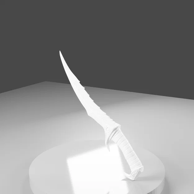 File in 3D mô hình vũ khí Blade of Woe trong Skyrim - Image 5