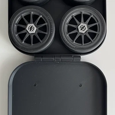 Hộp đựng bánh xe RC 1/10 (RC Tires Storage Box) - Bảo vệ lốp hiệu quả