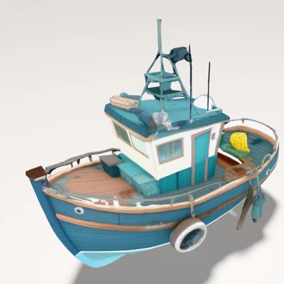 Mô hình tàu đánh cá Better Benchy - Mẫu in 3D chi tiết cực đẹp