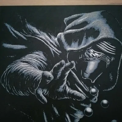 Mô hình Hueforge Kylo Ren