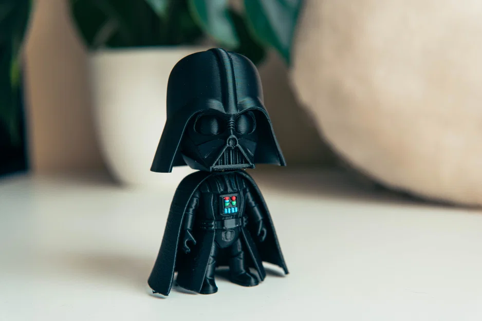 Chibi Darth Vader — Mũ bảo hiểm nam châm (4 viên 2x6mm) - Image 2