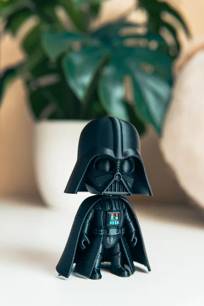 Chibi Darth Vader — Mũ bảo hiểm nam châm (4 viên 2x6mm) - Image 3